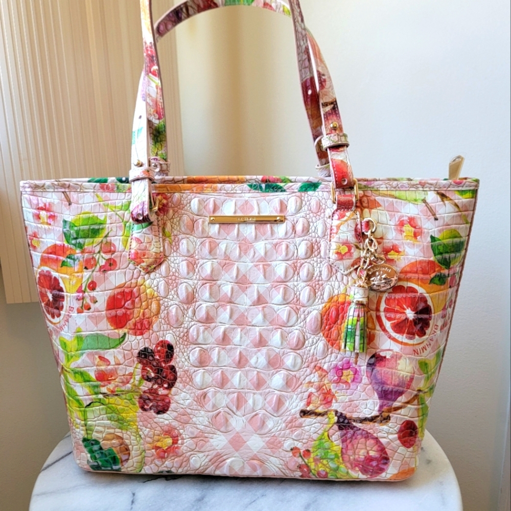 BRAHMIN Fruit Salad Ombre Melbourne Medium Asher